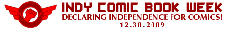 Indie COmic Book Week Banner